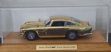 Danbury Mint Aston Martin DB5 James Bond 007 22kt Gold Plated Model Car  