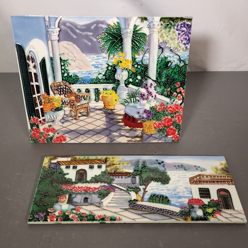 Ceramic art tiles hand - 2,