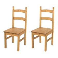Pair dining chairs - pair,