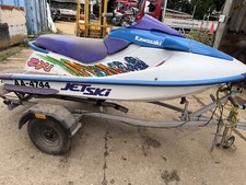 Kawasaki Zxi 650 Jet Ski Spares Or Repair On Trailer 