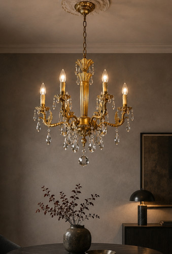 Rare french empire - french, chandelier