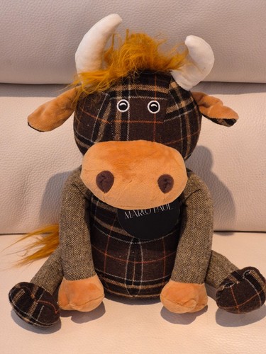 Highland cow doorstop - cow, marco