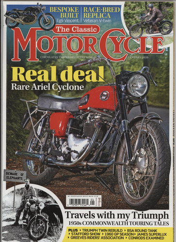 The classic motorcycle january - motorcycle,