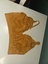 Curvy Kate Bralette Yellow 32H/HH