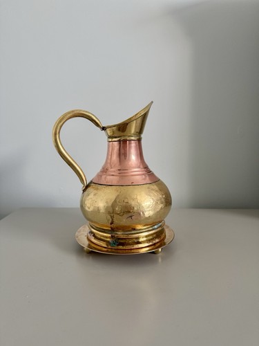 Antique vintage hammered - or,
