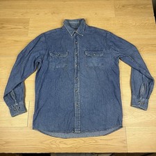 Wrangler Denim Shirt Mens M