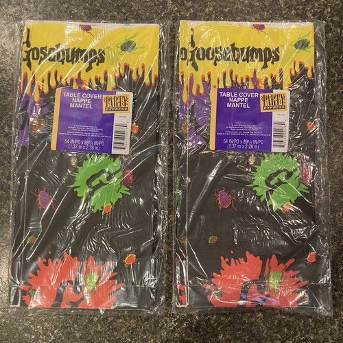 Vintage goosebumps paper table - vintage,