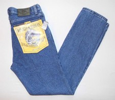 LEE Men's NEW Vintage Rough Riders Slim Fit Jeans 34"W X 34"L Blue Denim 80s 90s