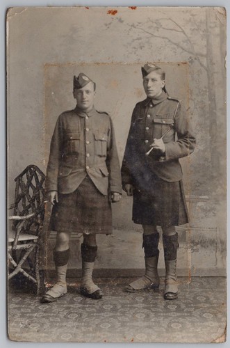 Ww1 soldiers scottish - of, a