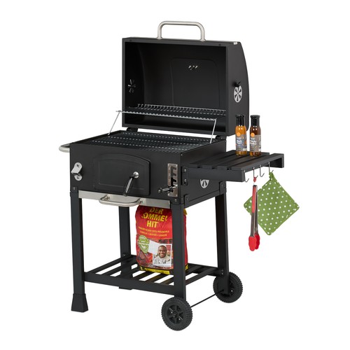 Barbecue trolley charcoal - trolley,