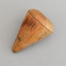 Vintage Monument Brand Lead Dressing Boxwood Turnpin Tools Hammer Wood Dresser