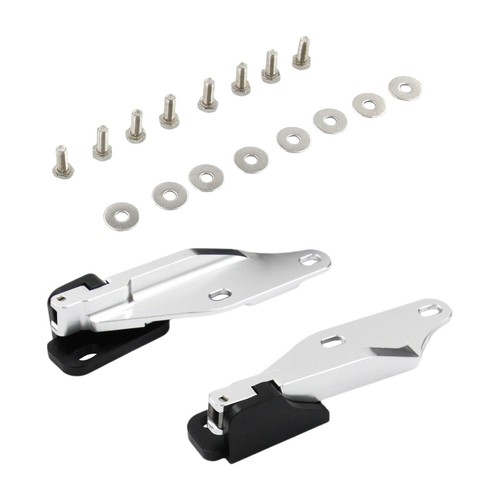 Quick release hood hinge - 2x,