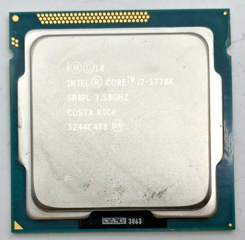 Intel core 3770k - sr0pl,