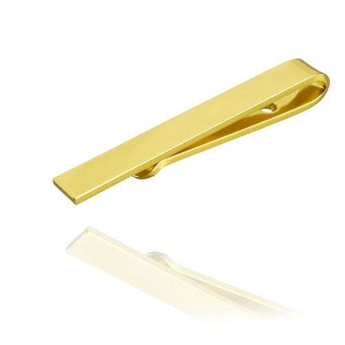 Gold men 4cm slide tie - slide,