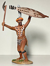Britains Senior Zulu Warrior With Axe, 1/30 Scale Metal. Rorkes Drift #20213