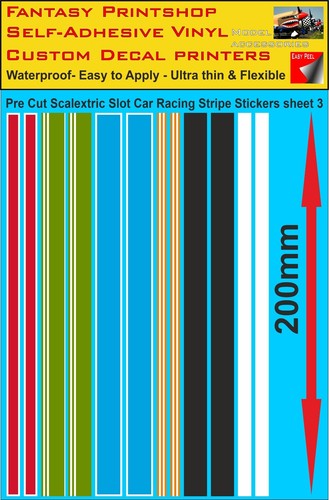 Scalextric slot car - , decals