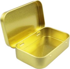 Metal Empty Hinged Tins
