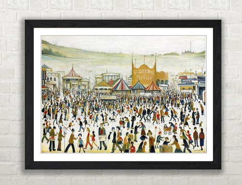 Lowry fun fair print - lowry,
