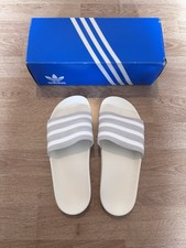 Adidas Adilette Slides / Sliders Flip Flops with Box Size UK 8 / Fit like UK 7 