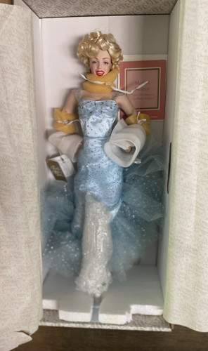 Nib franklin mint marilyn - franklin,