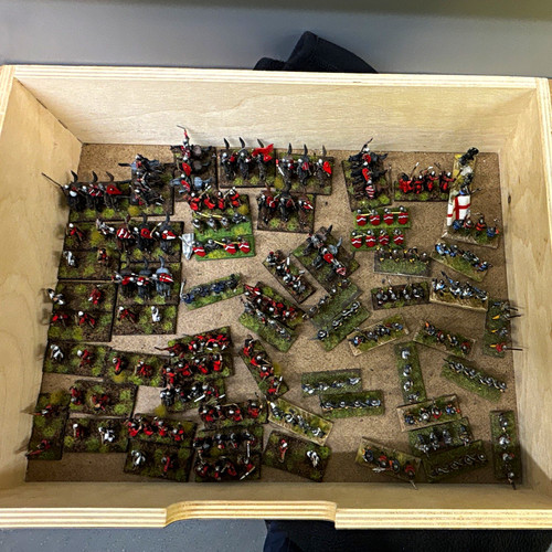 Painted 10mm medieval - 10mm,