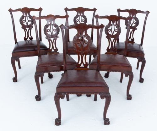 Set irish chippendale - irish, dining