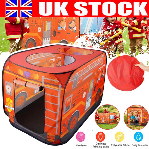 Pop fire truck tent - truck,
