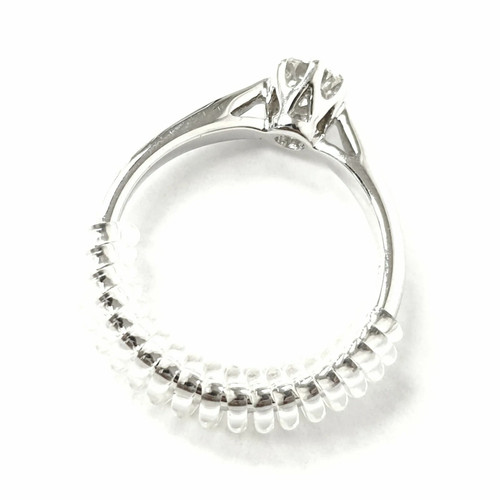 Invisible ring size adjuster - ring,