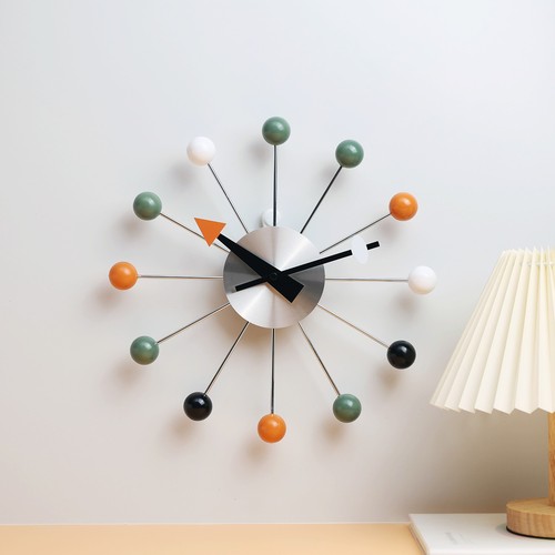 Ball wall clock inch - clock, 13