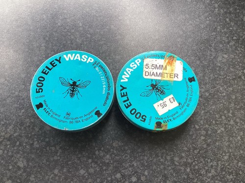 Eley wasp airgun pellet tins - wasp,