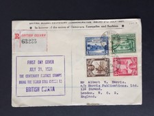 BRITISH GUIANA 1931 CENTENARY