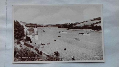 Vintage postcard fishig boats - vintage, postcard,fishig