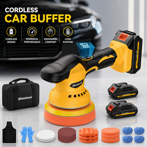 Cordless car polisher buffer - cordless,