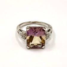 925 Sterling Silver Ametrine &