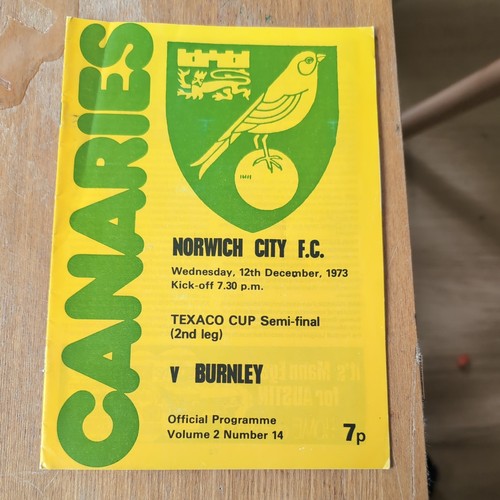 1973 norwich v burnley - norwich,