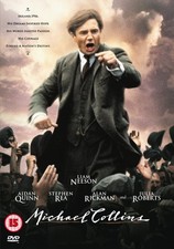 Michael Collins DVD (1998) Liam Neeson, Jordan (DIR) cert 15 Fast and FREE P & P