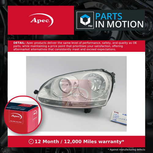 Headlight headlamp fits - fits, vw