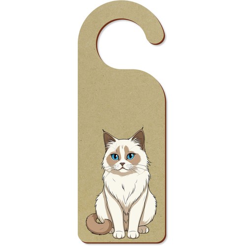 Birman cat door hanger - door,