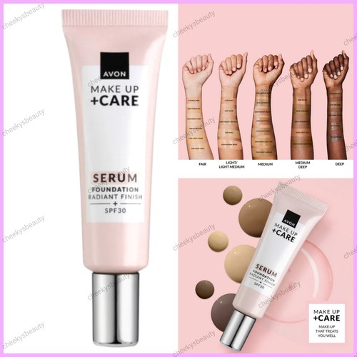 Avon make care serum - up, +