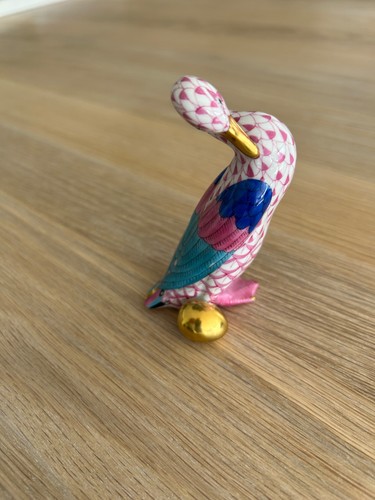Herend porcelain large - herend, duck