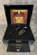 MONT BLANC 149 TEATRO ALLA SCALA LIMITED EDITION FOUNTAIN PEN-No 682/2004-UNUSED