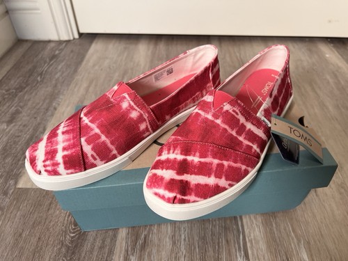 Toms pink tie dye alpargata - pink,