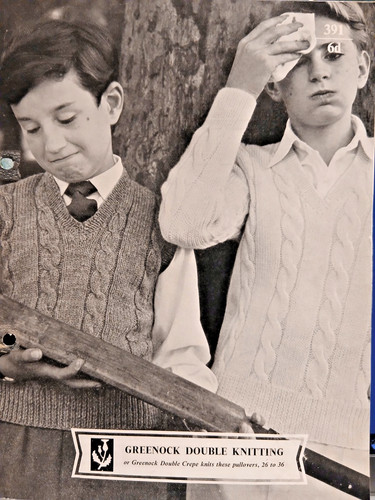 Vintage knitting - vintage,