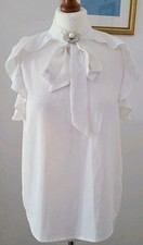 VINTAGE OFF-WHITE CHIFFON