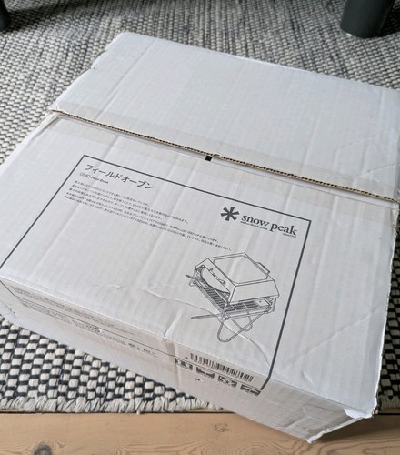 Brand new snow peak - snow, oven