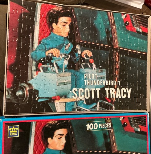 Vintage thunderbirds scott - vintage, ‘scott