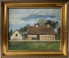 Oil Painting Impressionist Old