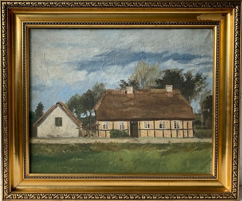 Oil painting impressionist old - oil,