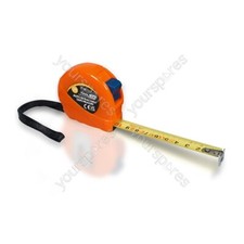 Tool-Lab Toollab Auto Retractable Tape Measure With Grip Lock, Carry Handle and 