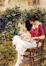 Oil painting Marie Aimme